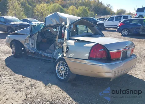 2000 Mercury Grand Marquis Gs из США, поврежденный, VIN 2MEFM74W5YX657264